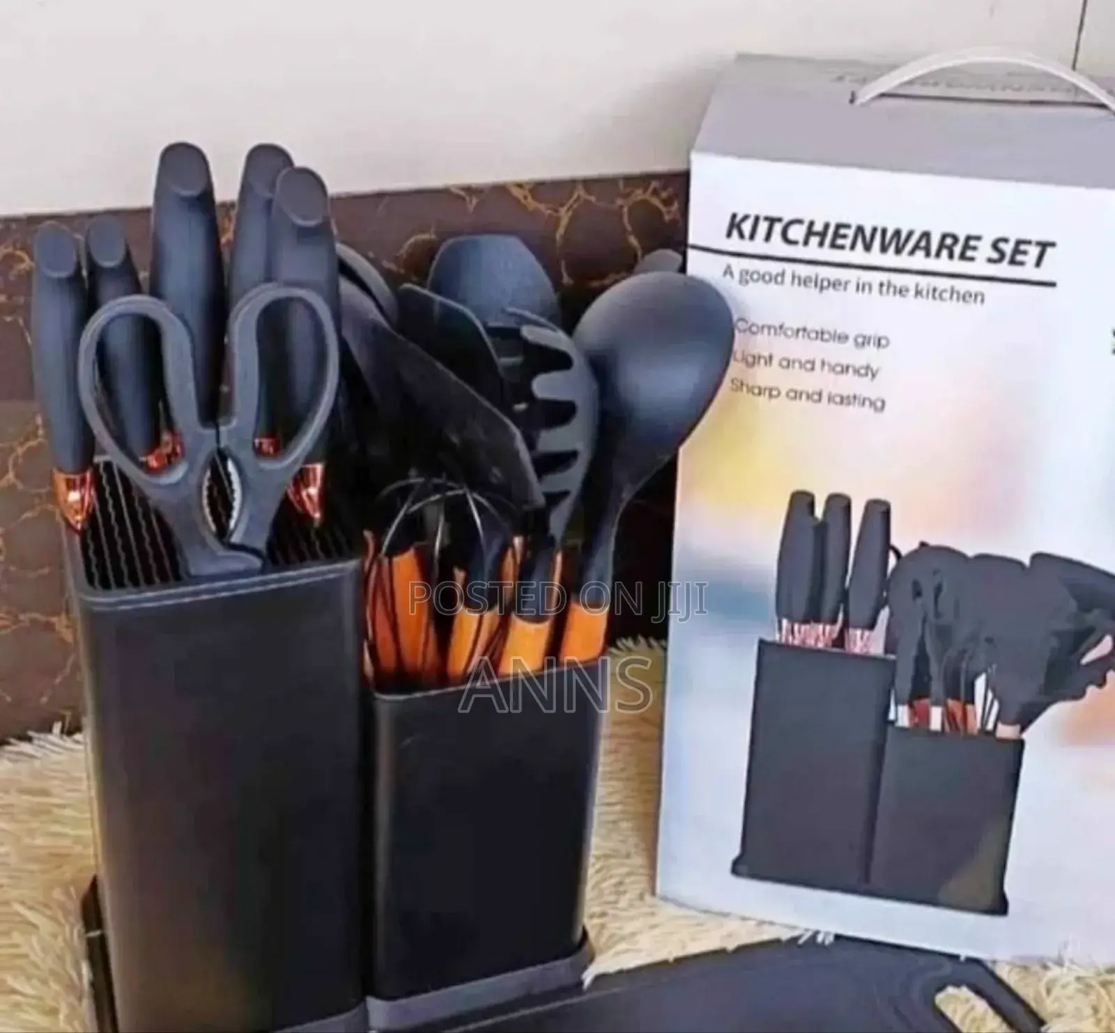 19 Pieces Silicon Kitchenware Set S*