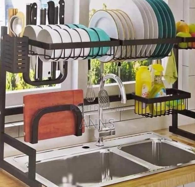 Kitchen Over the Sink Dish Rack /Strong - main view