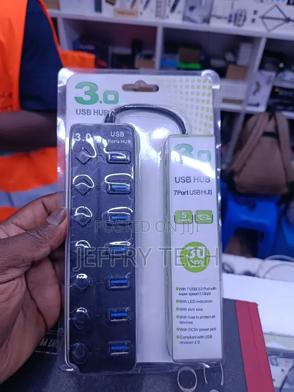 Digital Computer Usb Hub High-Speed 4-Port Usb 3.0 Data Transfer Devic