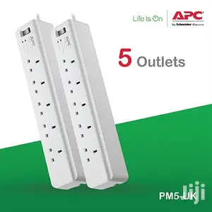 APC Essential Surge Arrest 5 Outlets Extension Cable230v UK