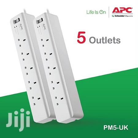 APC Essential Surge Arrest 5 Outlets Extension Cable230v UK