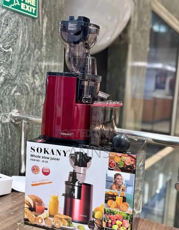 Sokany Whole Slow Juicer( Je-25 ) - main view