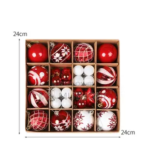 36pcs Assorted Christmas Balls  