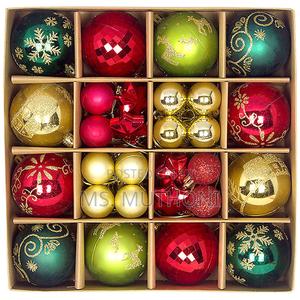 36pcs Assorted Christmas Balls - thumbnail 2