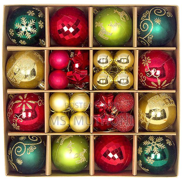 36pcs Assorted Christmas Balls - main view