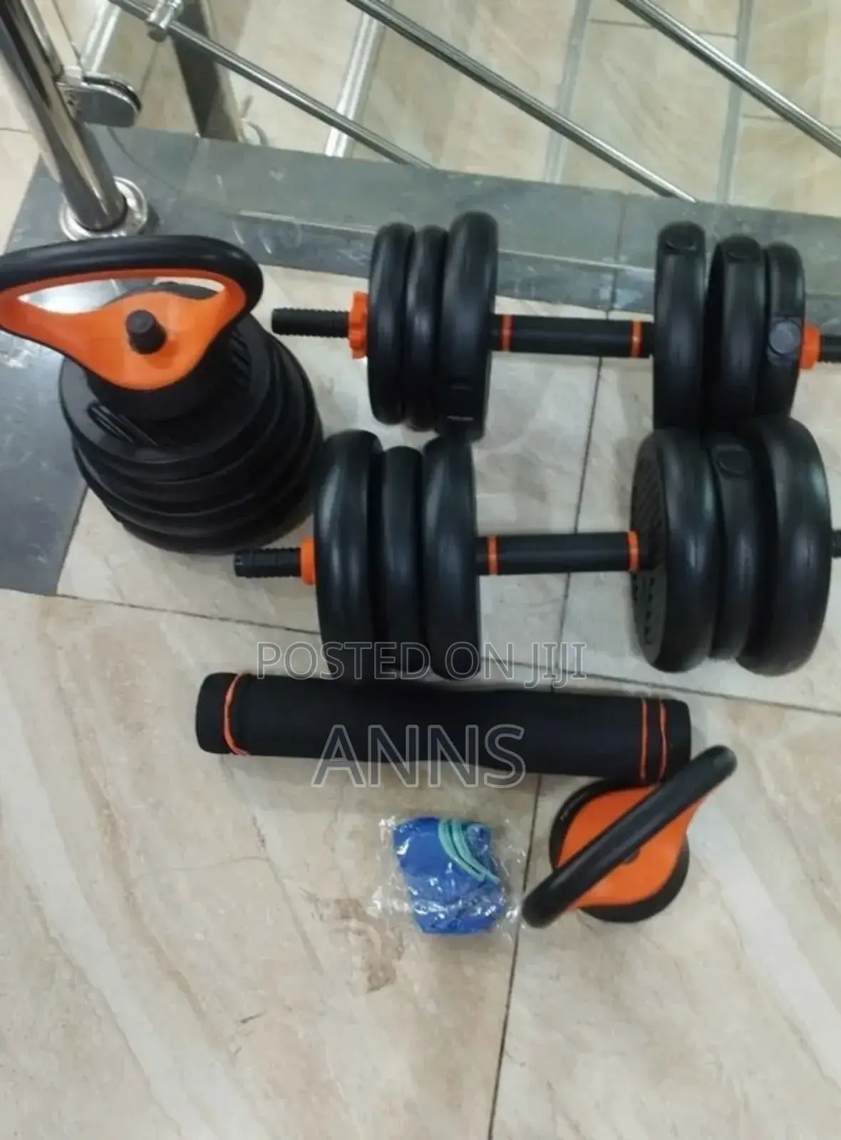 30kgs Dumbbells 6 in 1 Weight Set / Exercise Set