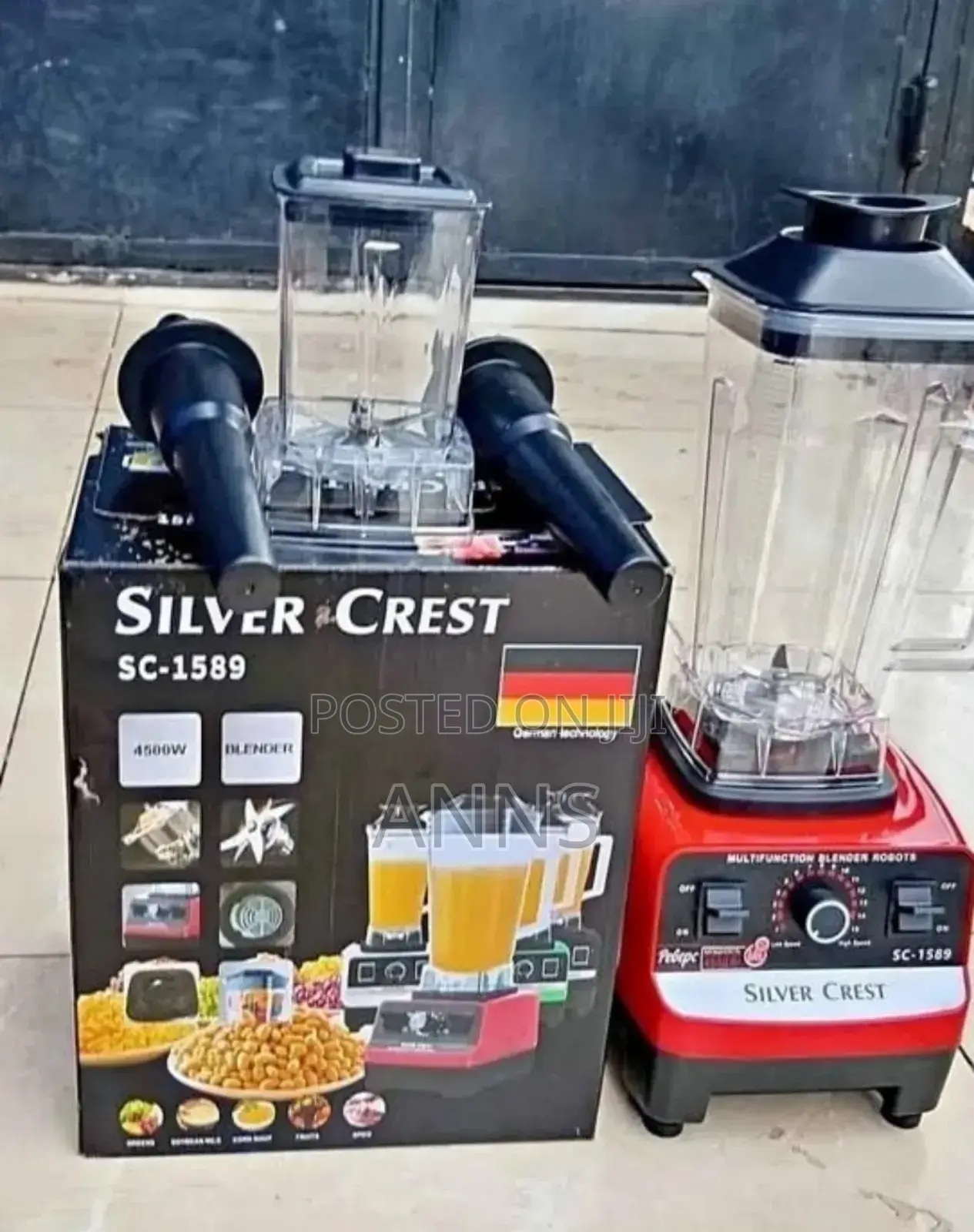 Silvercrest Sc-2589 Multifunctional Commercial Blender Machine
