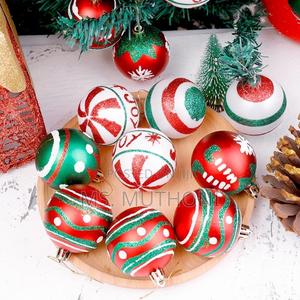 Size 6 Cm Coloured Christmas Balls - thumbnail 2