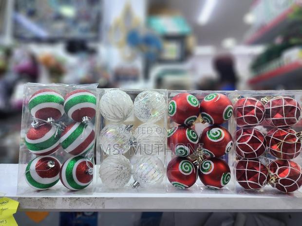 Size 6 Cm Coloured Christmas Balls - thumbnail 6