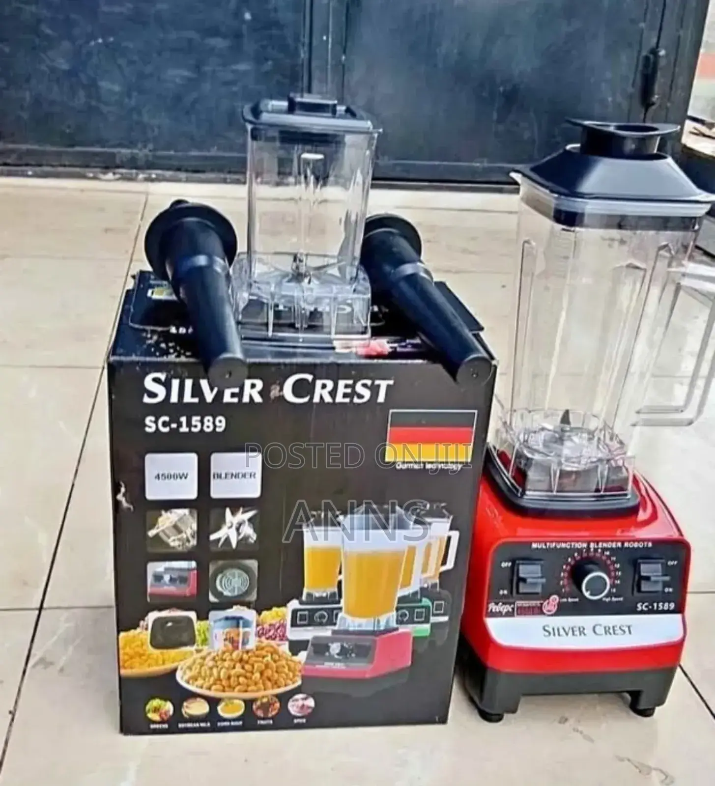 Silvercrest Sc-2589 Multifunctional Commercial Blender Machine (4800w)