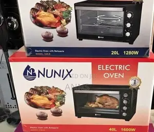 Nunix 60 Litres Electric Oven 1280watts