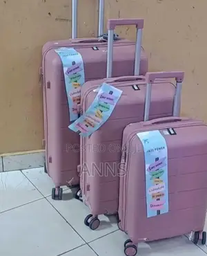 4 in 1 Rubber Suitcase 4pcs All Colors*