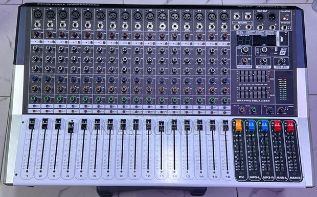 Powered Mixer Kv160 -16 Channel Mixer With Usb Bt - main view