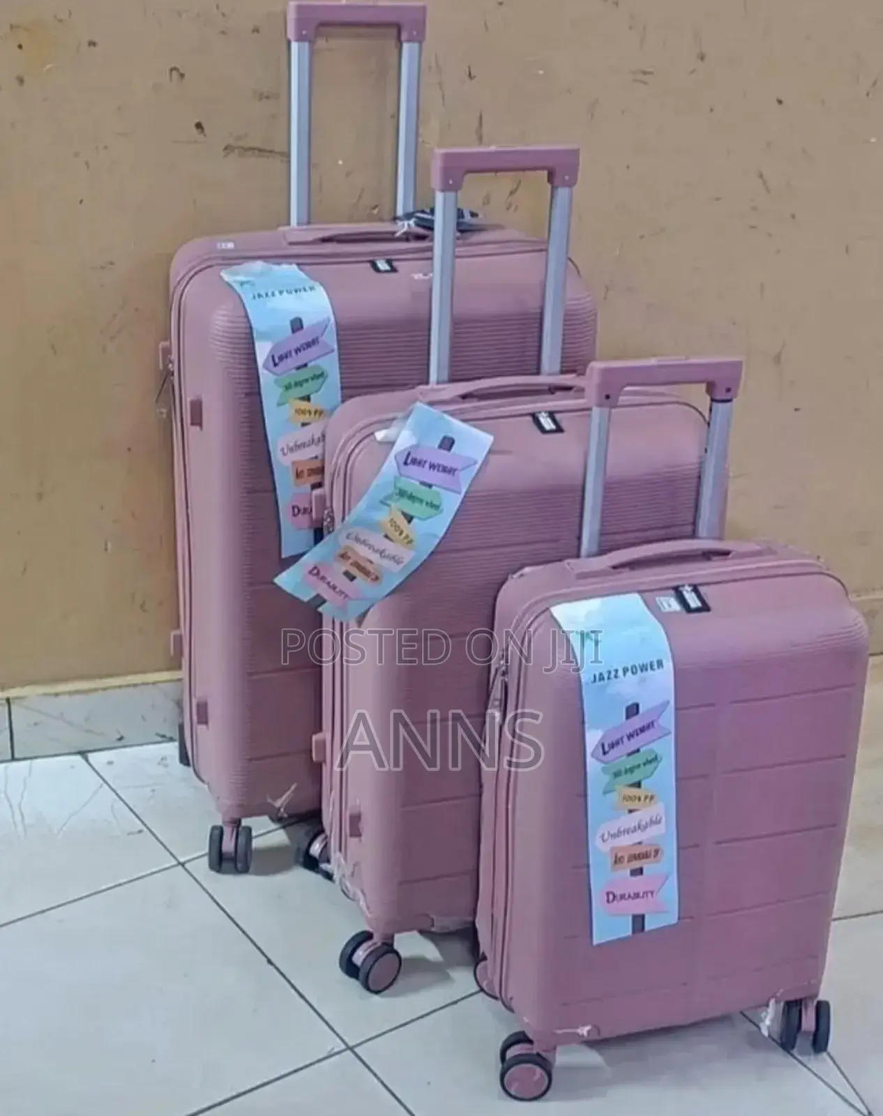 4 in 1 Durable Rubber Suitcase All Colors*