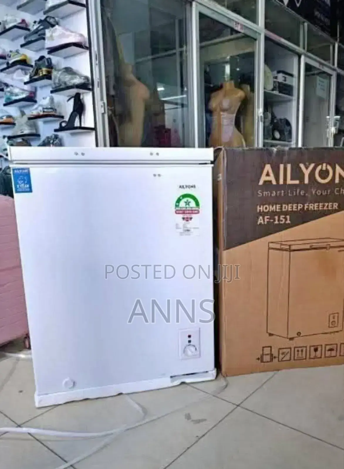 Ailyons 150 Litres Deep Freezer (White) a/150*