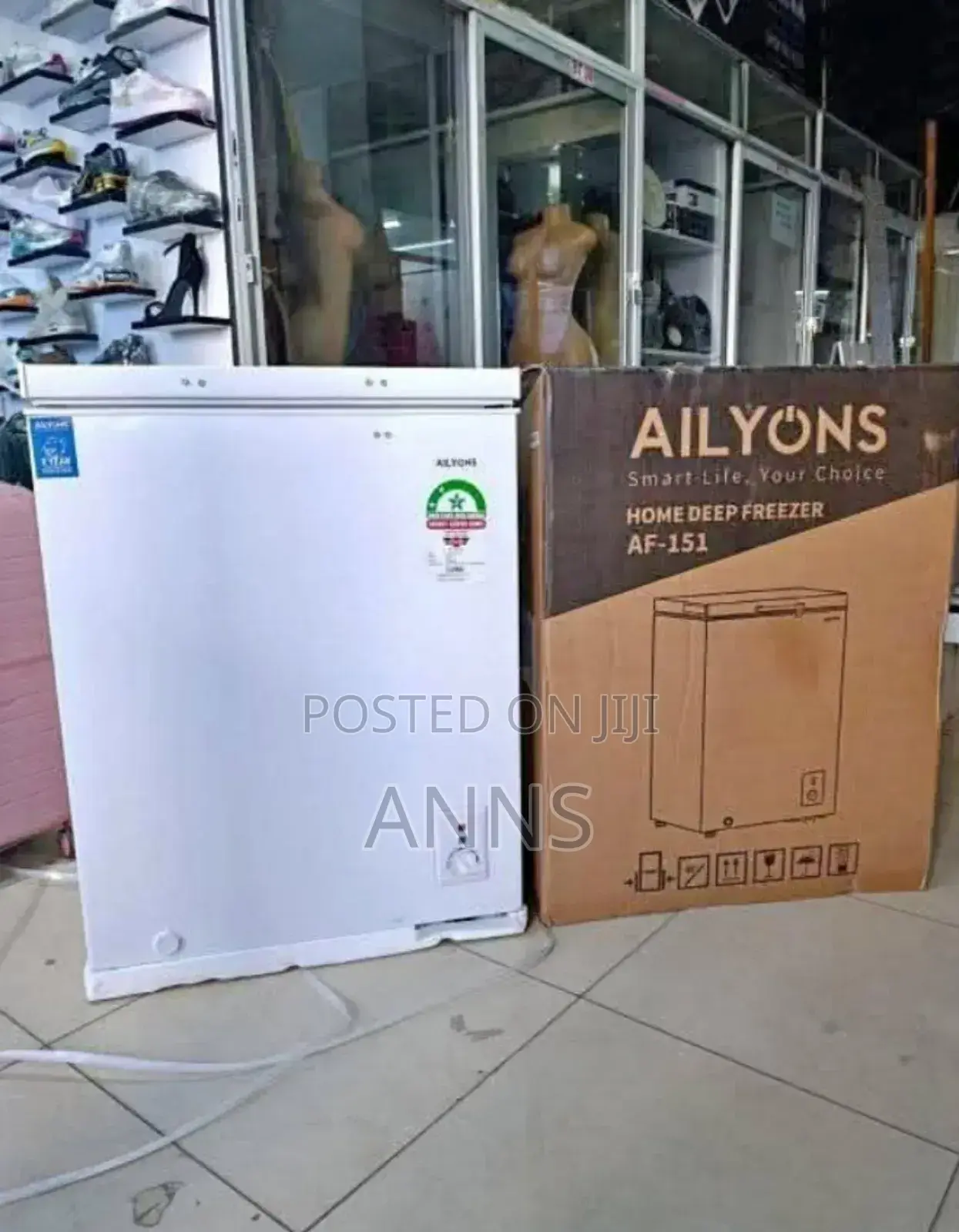 Ailyons 150l Chest Freezer (White) a/150*