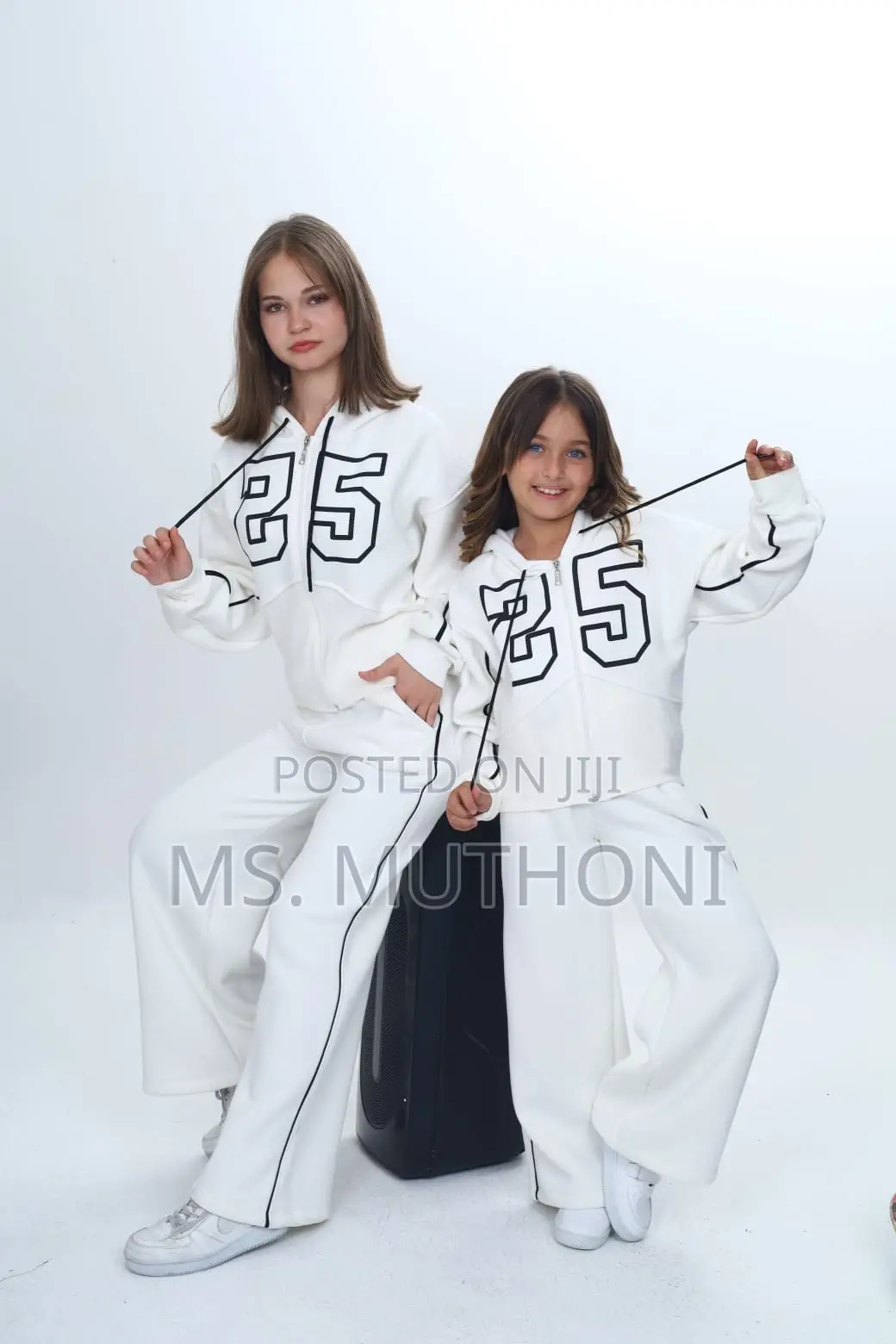 Girls Fashion Turkey  Clothing Sets 2 Piece Warm With Wide Legs