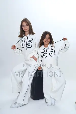 Girls Fashion Turkey  Clothing Sets 2 Piece Warm With Wide Legs