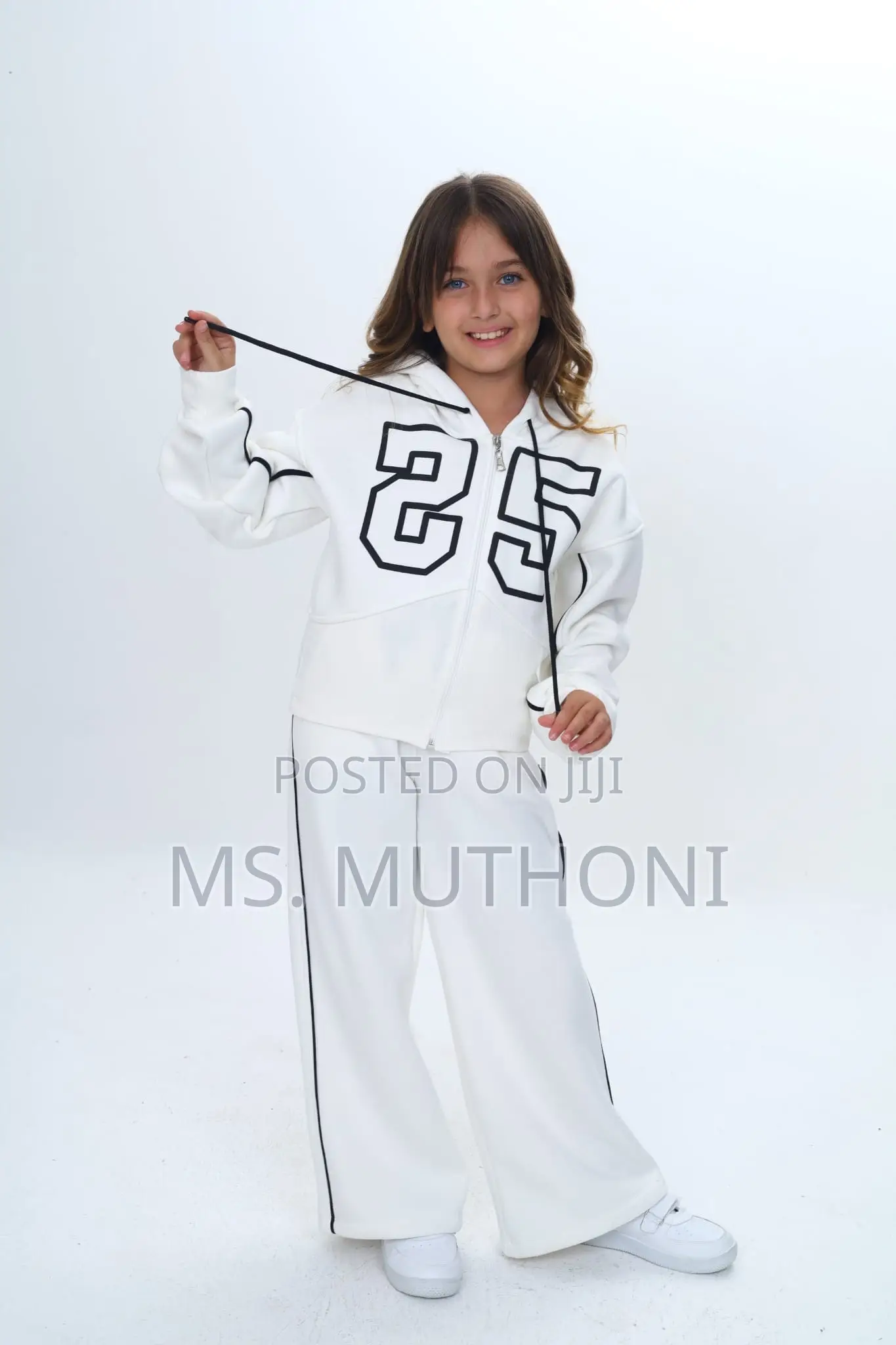 Girls Fashion Turkey  Clothing Sets 2 Piece Warm With Wide Legs