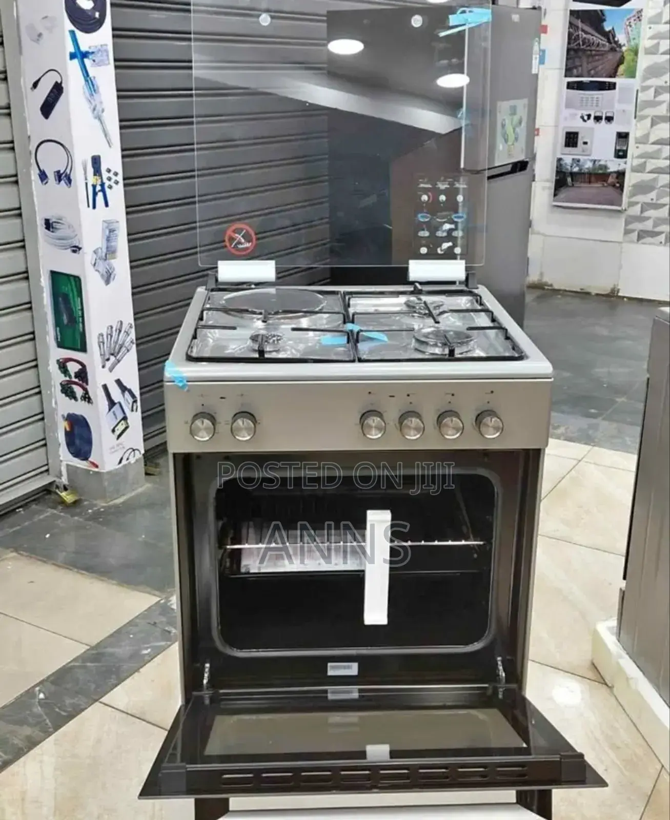 Von Simfer 60 by 60 3+1 Standing Gas Cooker With Gas Senser V60