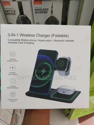 3-in-1 Foldable Magnetic Wireless Charger