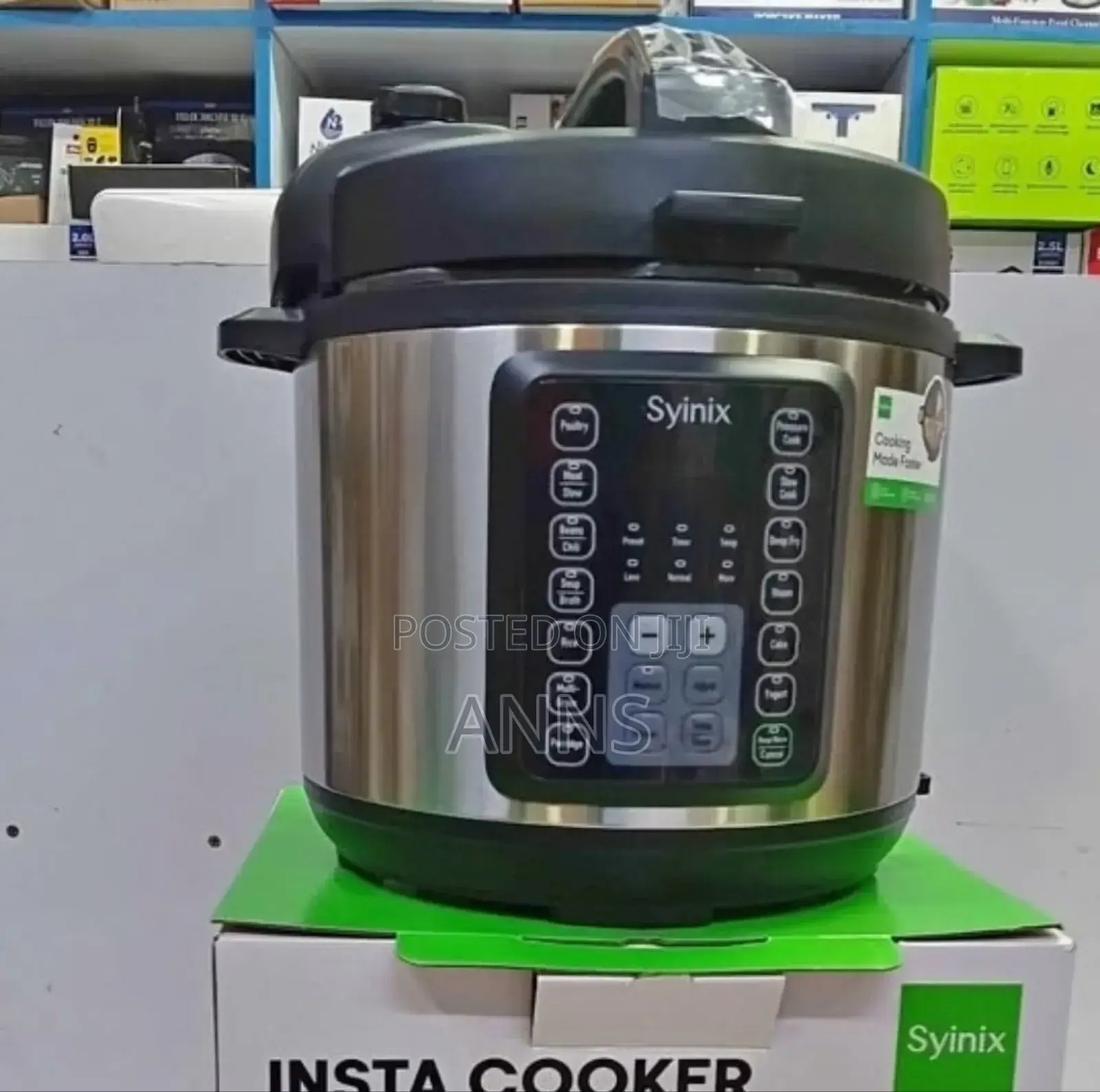 Syinix Electric Pressure Cooker ( 14 in 1 Functionality)