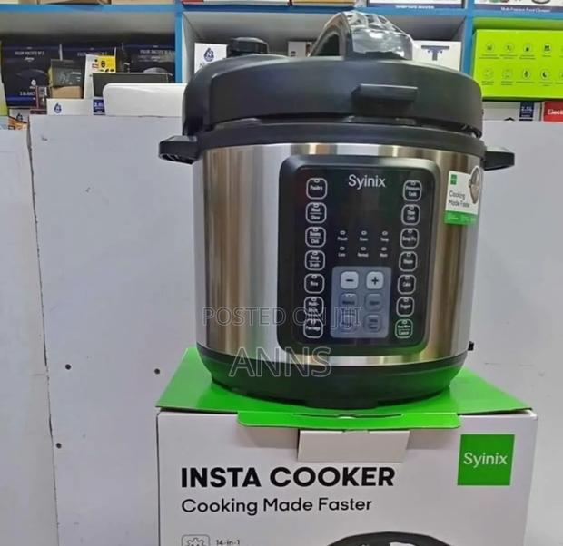 Syinix Insta Pressure Cooker ( 14 in 1 Functionality)