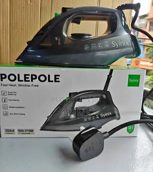 Syinix Steam Iron Box 1830-2178w (Fast Heat, Wrinkle Free)