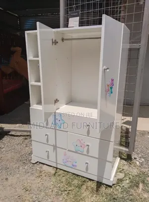Children Mini Wardrobe With Drawers