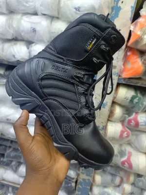 Delta Black Boots