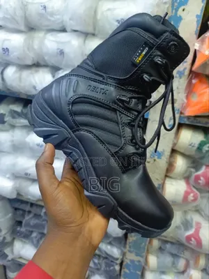 Delta Black Boots