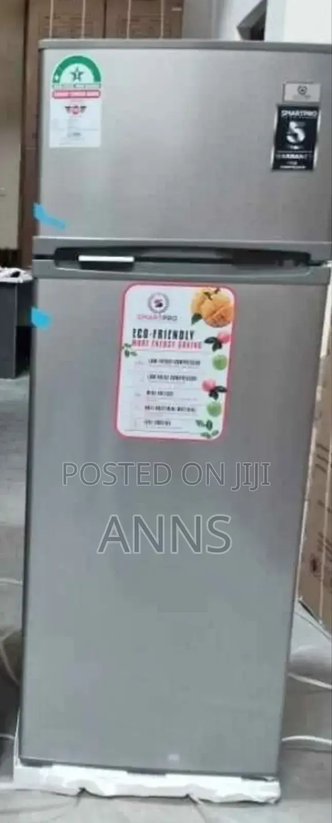 205 Litres Smart Pro Double Door Refrigerator ( Grey Body)