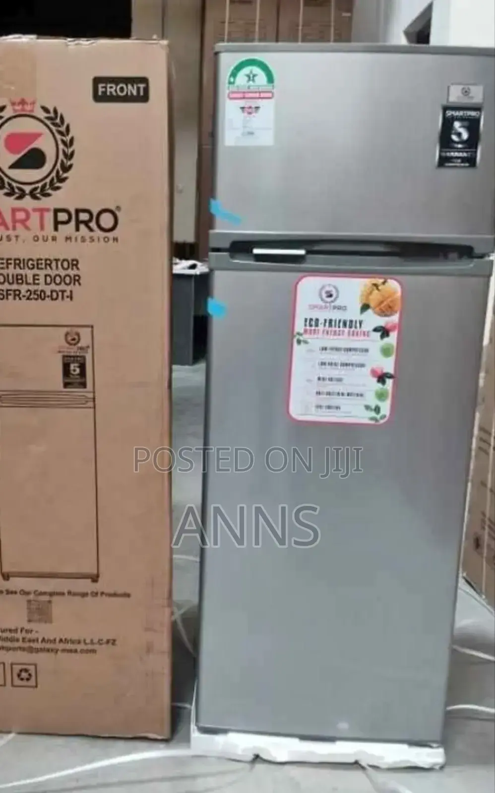 205 Litres Smart Pro 2 Door Refrigerator ( Grey Body)