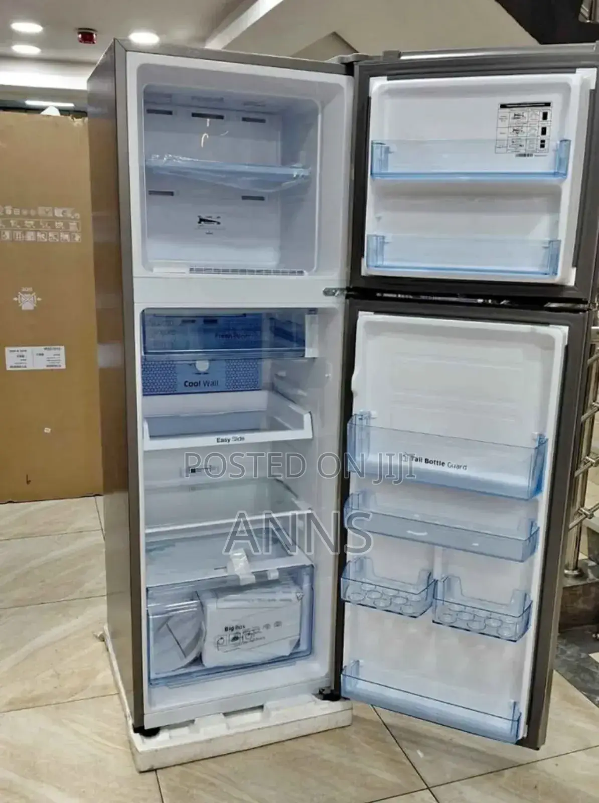 Samsung 253l No- Frost Double Door Refrigerator (With Grey Body)