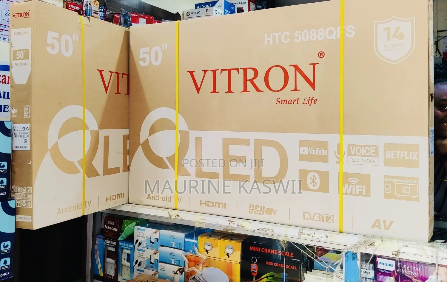 Vitron 50” Qled Smart Tv