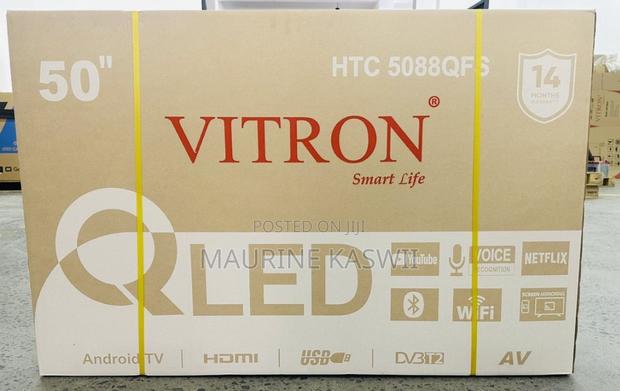 Vitron 50” Inch Qled Uhd Frameless