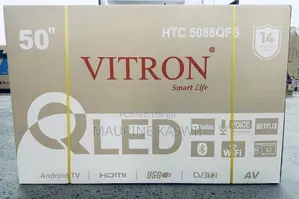 Vitron 50” Inch Qled Uhd Frameless