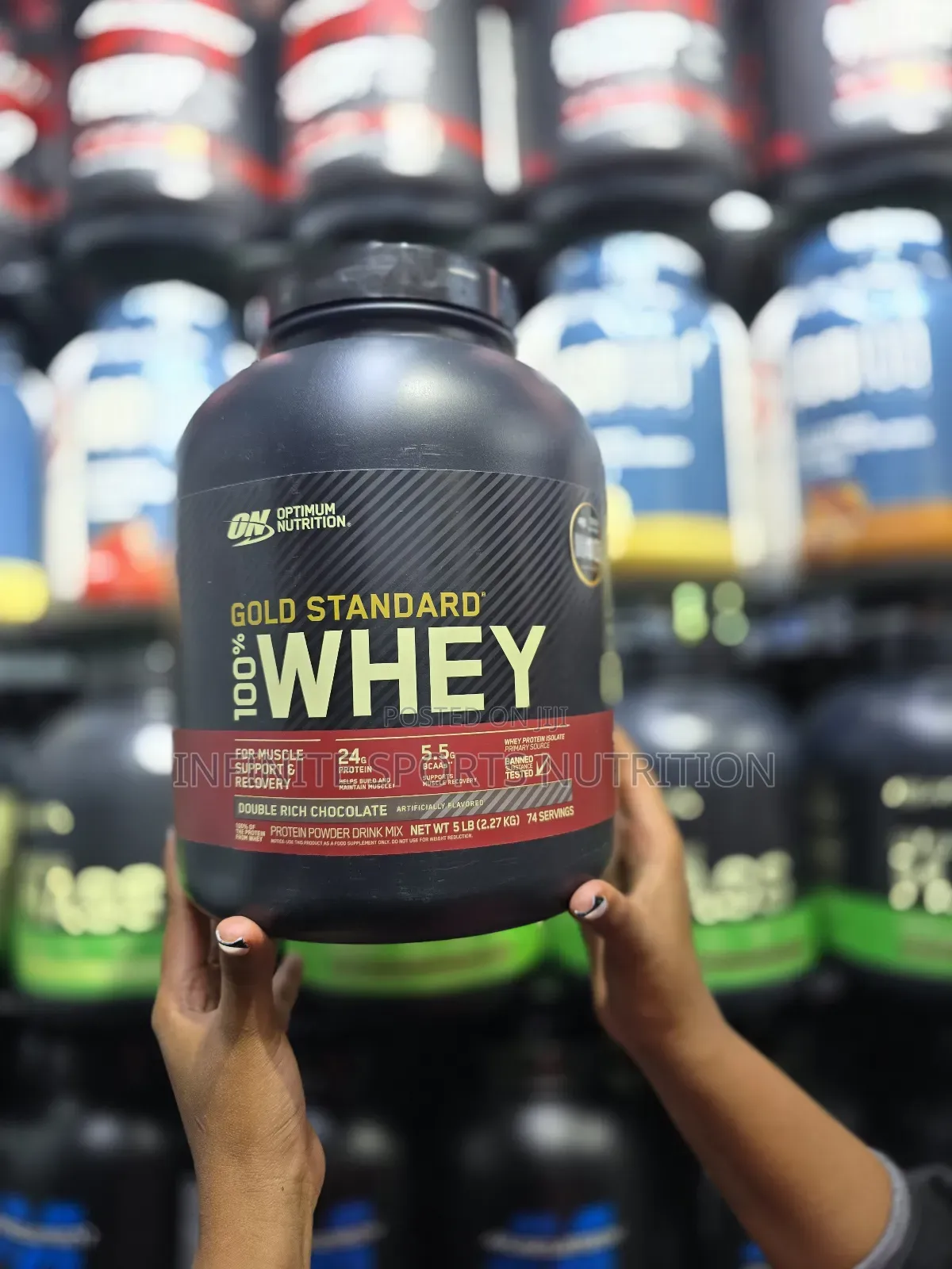 Optimum Nutrition Gold Standard Whey Protein 5lbs