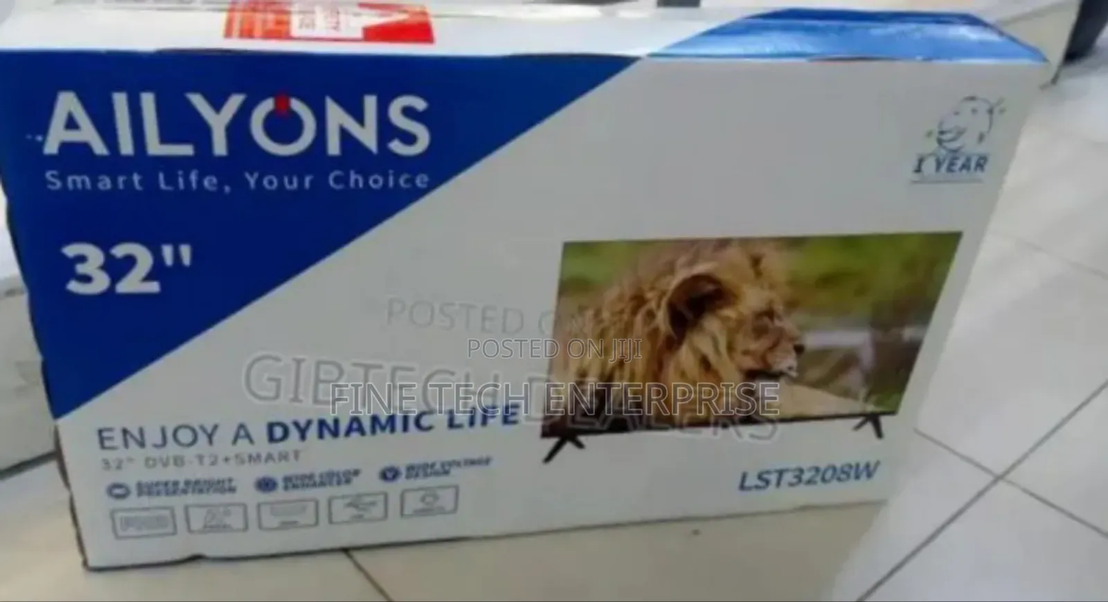 Ailyons 32 Smart Android Tv Frameless