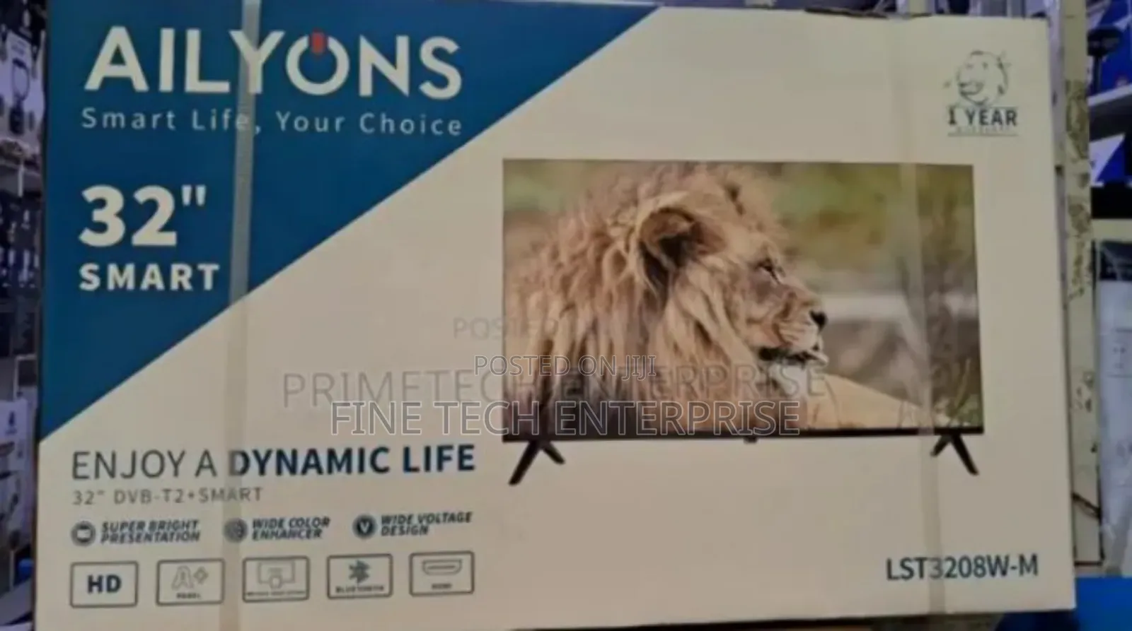 Ailyons 32 Smart Android Tv Frameless