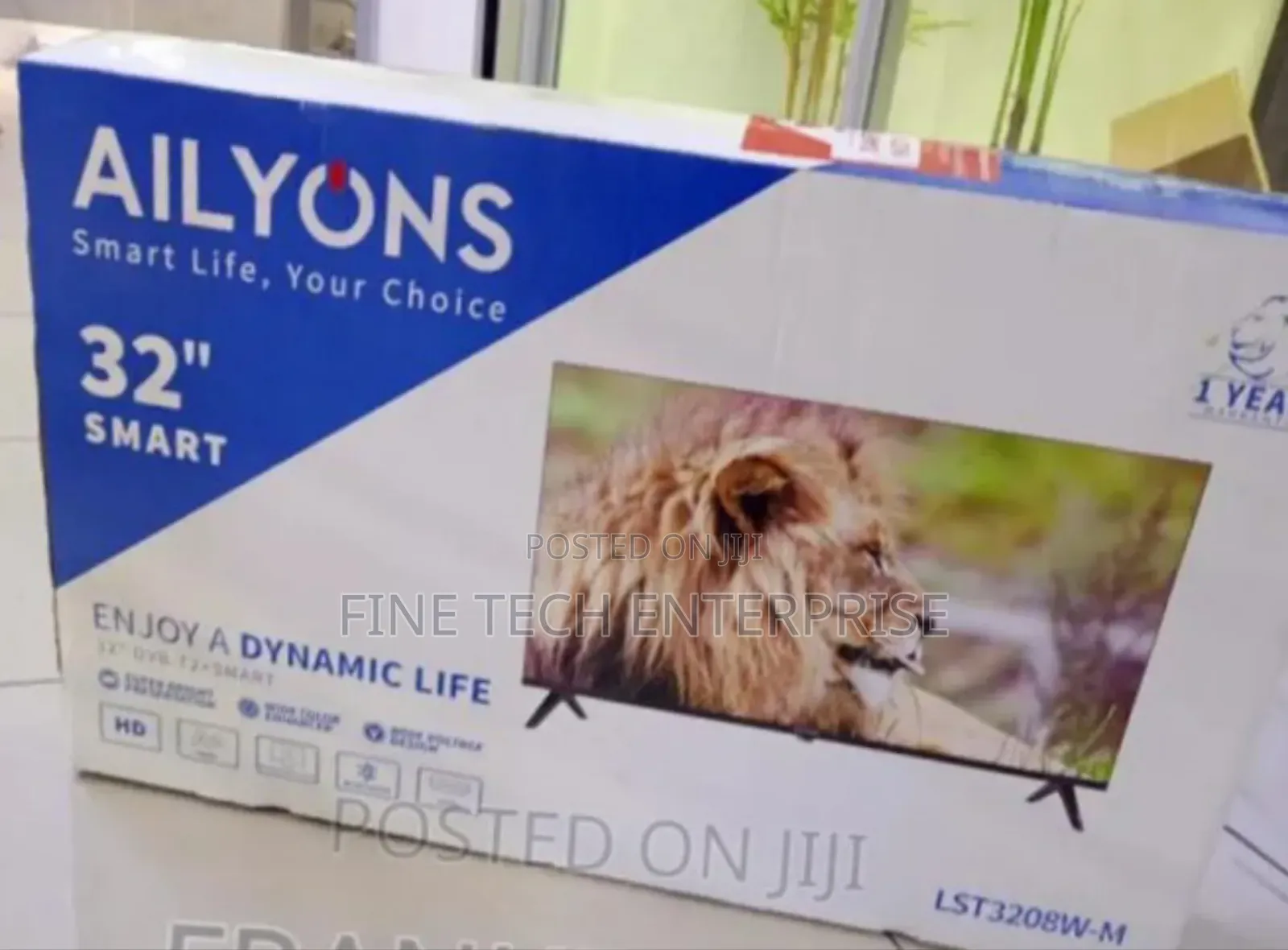 Ailyons 32 Smart Tv Frameless