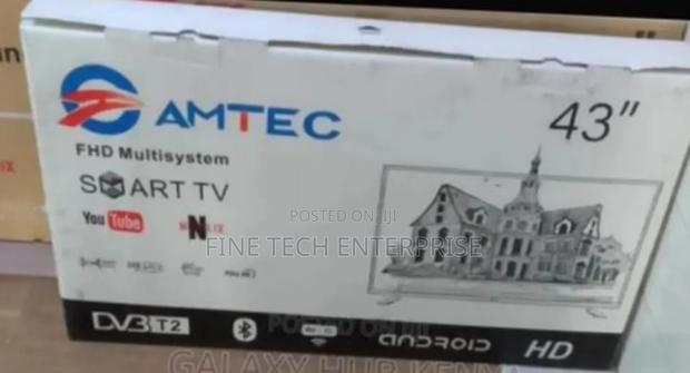 Amtec 43 Smart Android Tv Frameless With Bluetooth - thumbnail 2