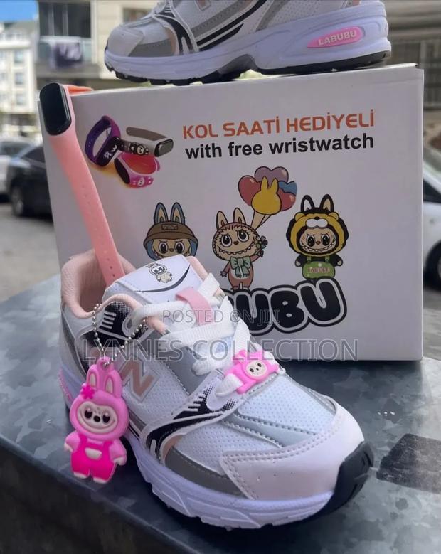 Kids New Balances X Labubu ,Kids Nb Sizes 25-35