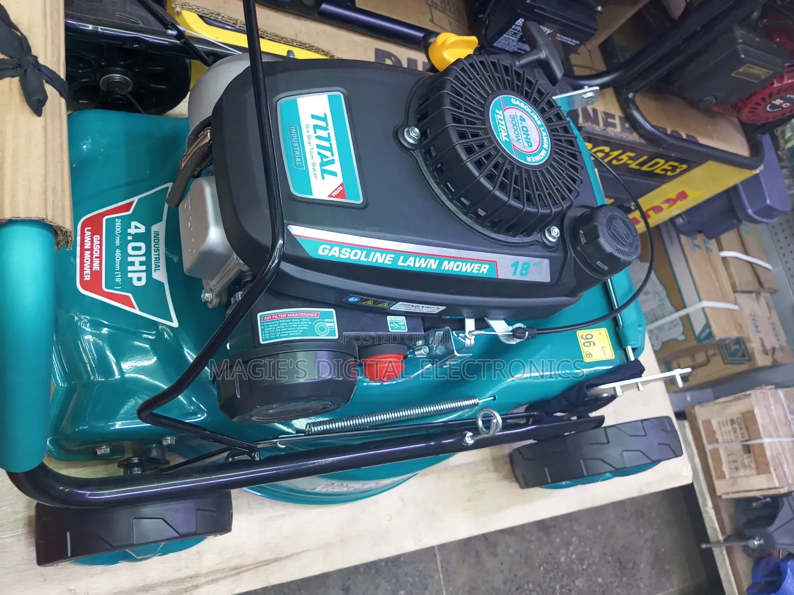 Powerful 18" Total Lawn Mower