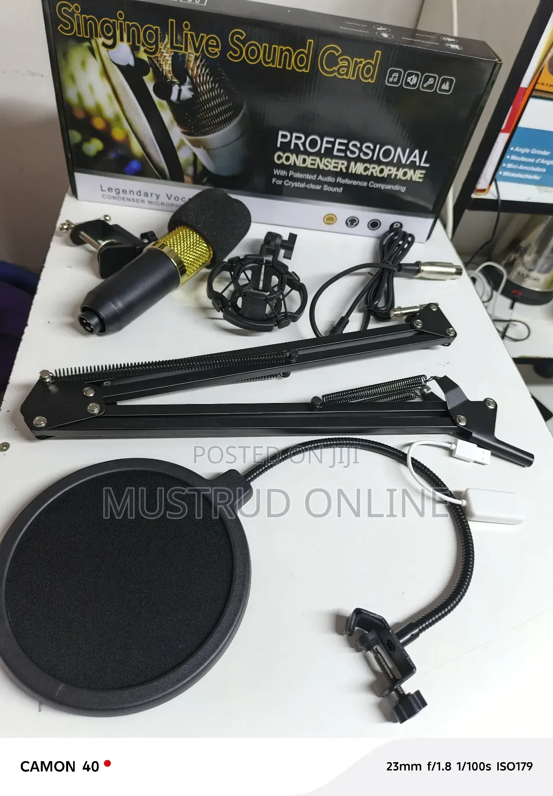 Complete V8 Condenser Microphone