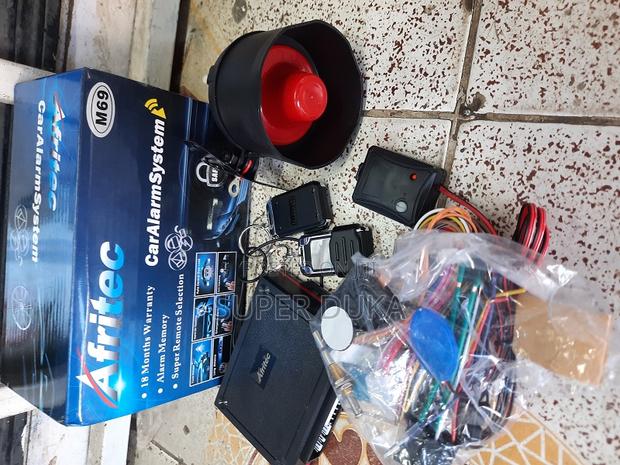 Afritec Car Alarm System.M69 Anti-Hijacking,Cut-Off Central Locking