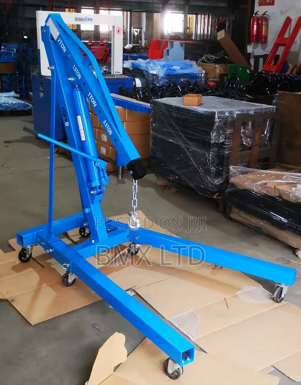 Reinforced Hydraulic Engine Crane