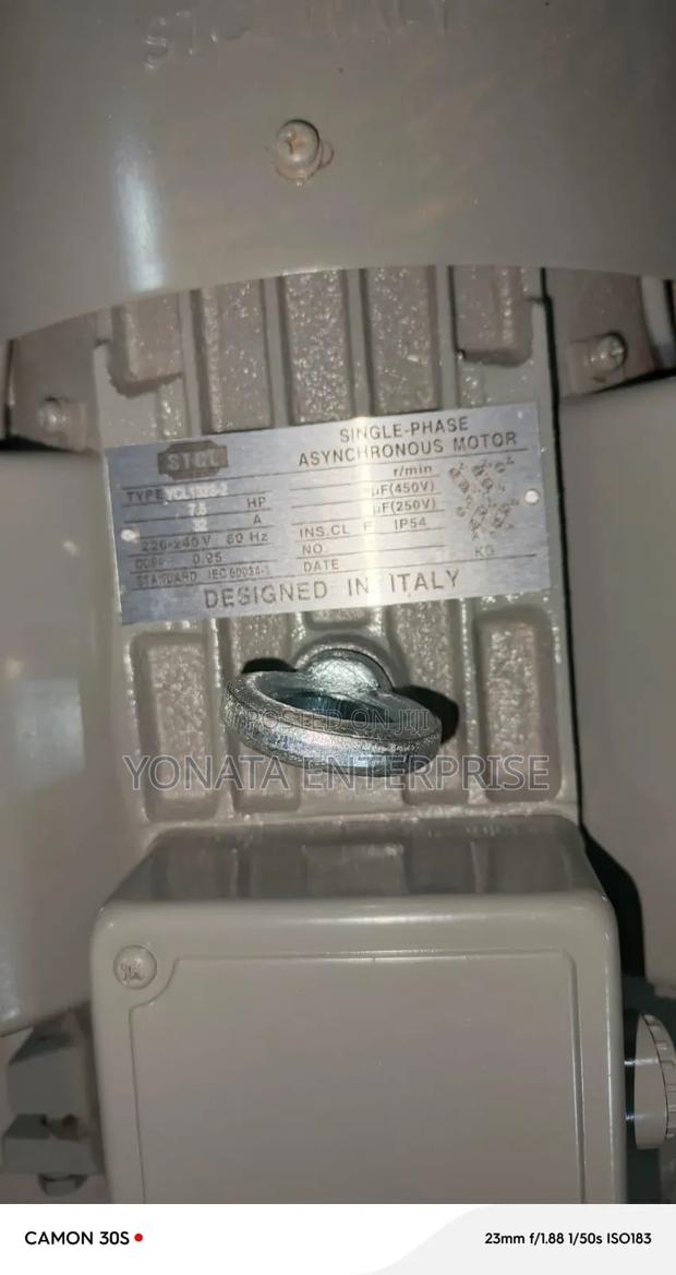 STCL 7.5hp Electric Motor (High Speed) - thumbnail 2