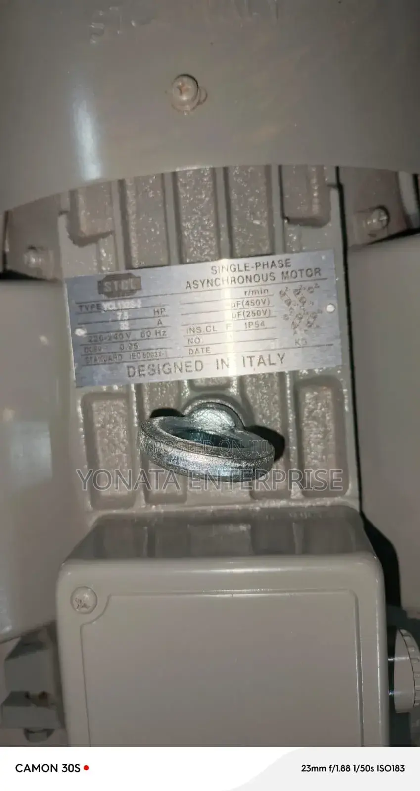 STCL 7.5hp Electric Motor (High Speed)