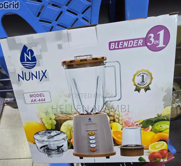 Nunix 3-in-1 Blender, Chopper and Grinder - main view